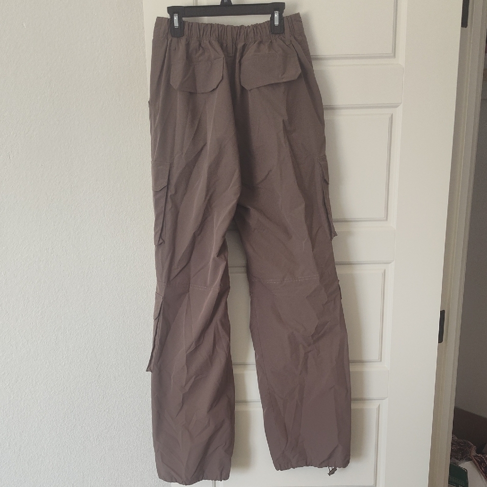 Love Tree Women's Cargo Pants in Brown - Picture 3 of 4